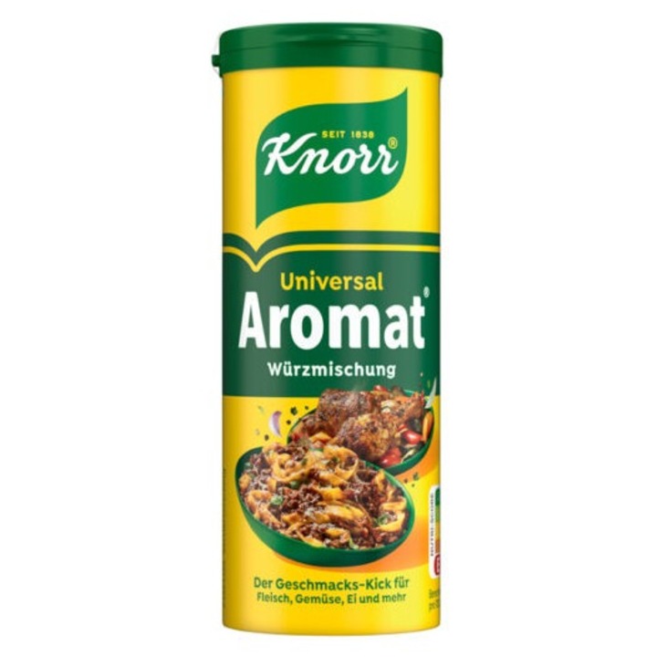 Condimente, Solnita cu capac, Knorr, Aromat, universal, 100 g