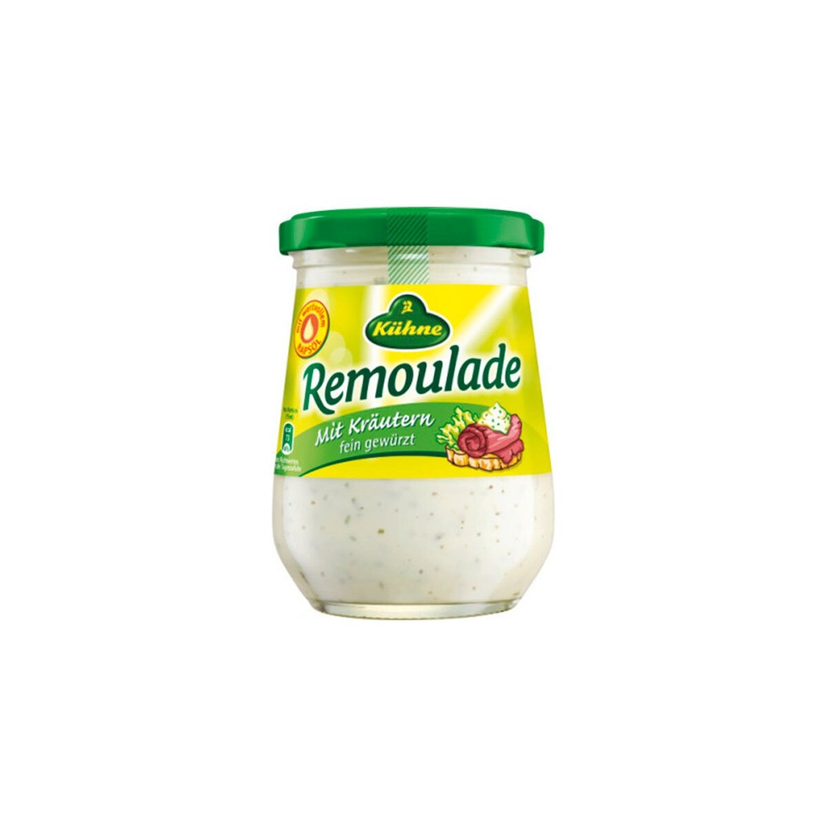 Sos, cremos, Remoulade, cu verdeturi, Kuhne, 250 ml