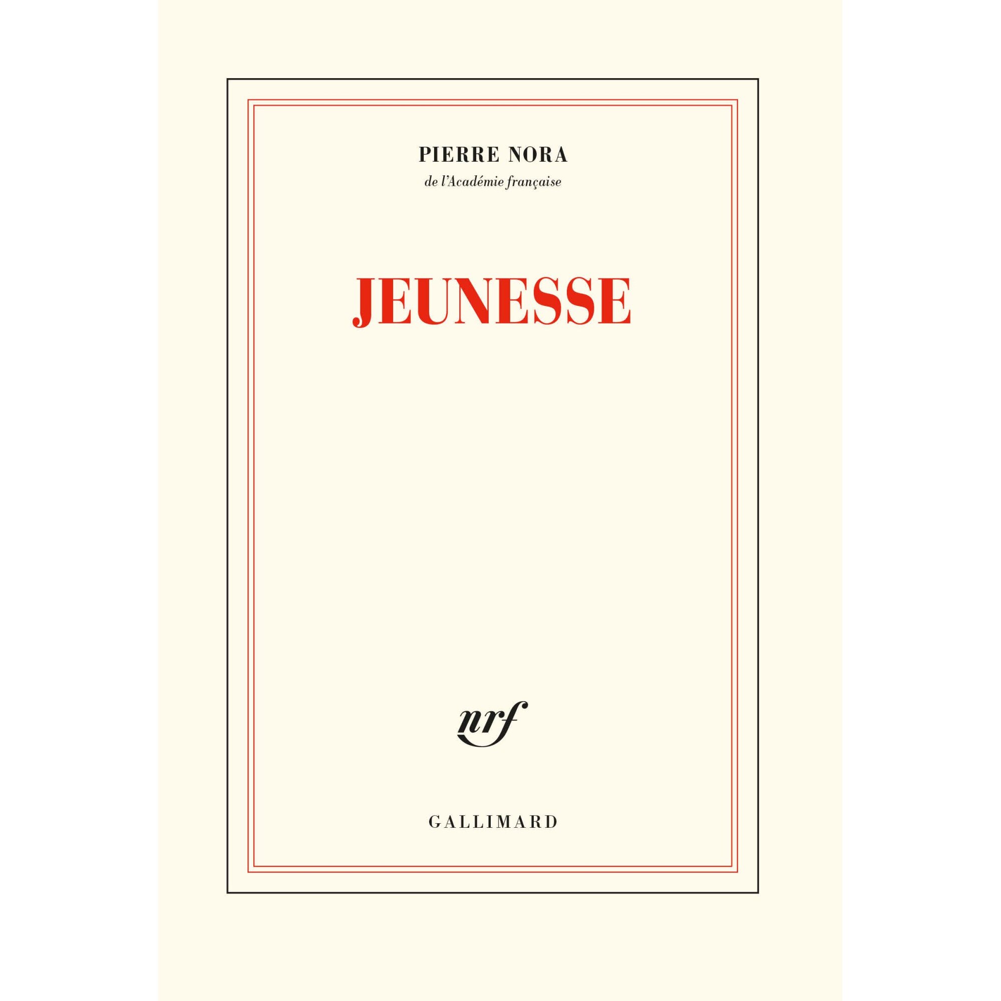 Jeunesse - Pierre Nora, editia 2021