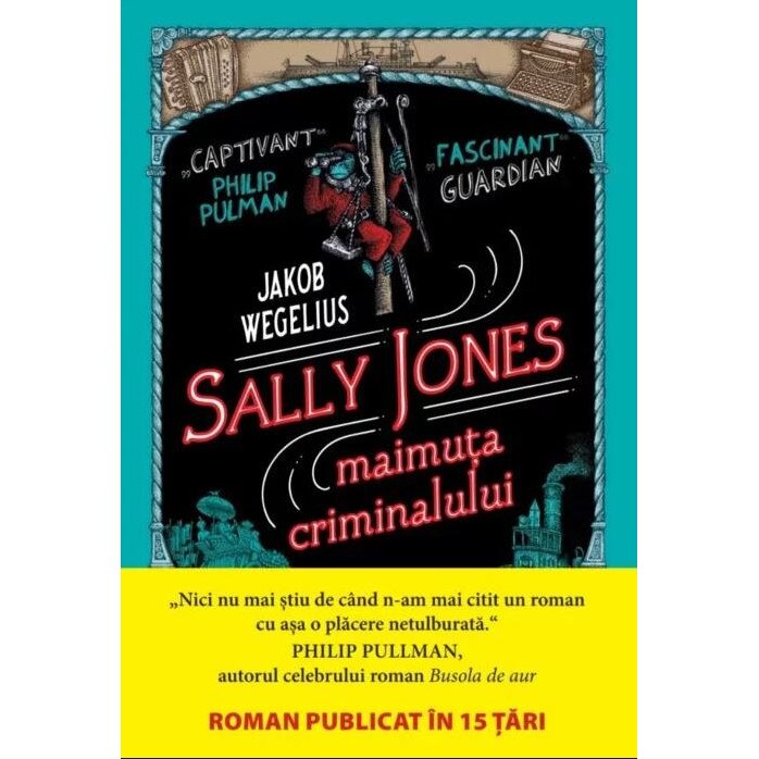 Sally Jones. Maimuta criminalului, Jakob Wegelius