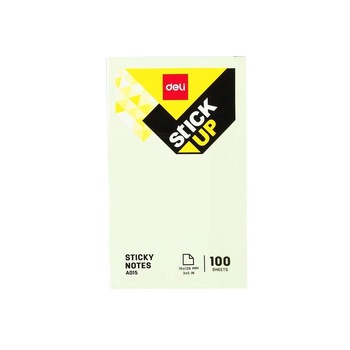 Set 100 Notite Adezive Deli Stick Up, 76x126 mm, Verde Pastel Set 100 Notite Adezive Deli Stick Up, 76x126 mm, Verde Pastel