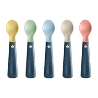 Set 5 lingurite ergonomice Tommee Tippee, de la 6 luni, Multicolor