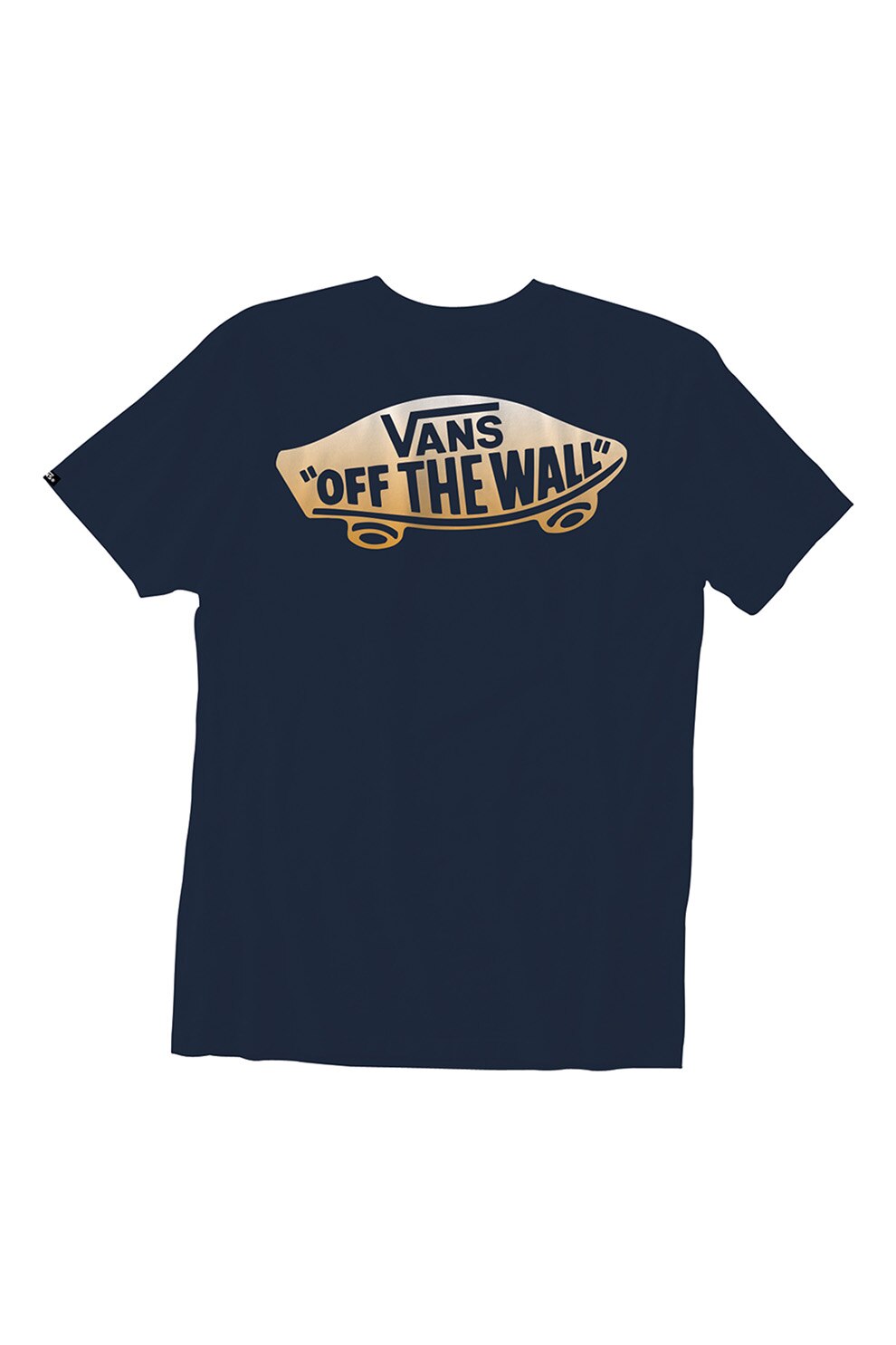 Vans, Tricou de bumbac cu imprimeu logo, Bleumarin inchis