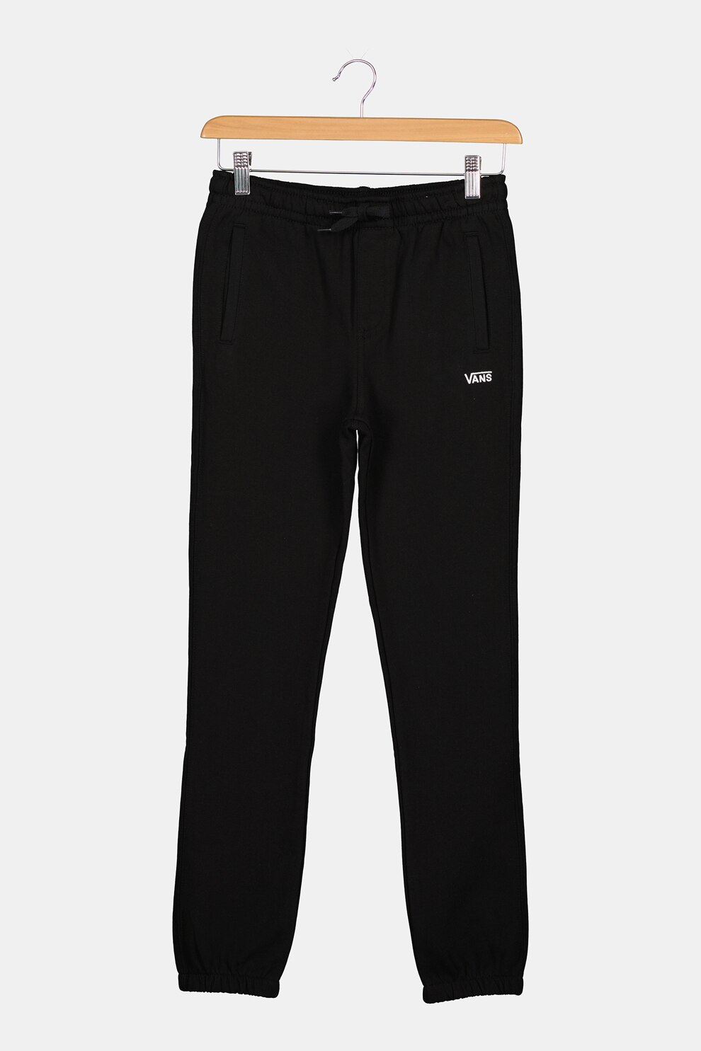 Vans, Pantofi sport de bumbac cu talie ajustabila, Negru