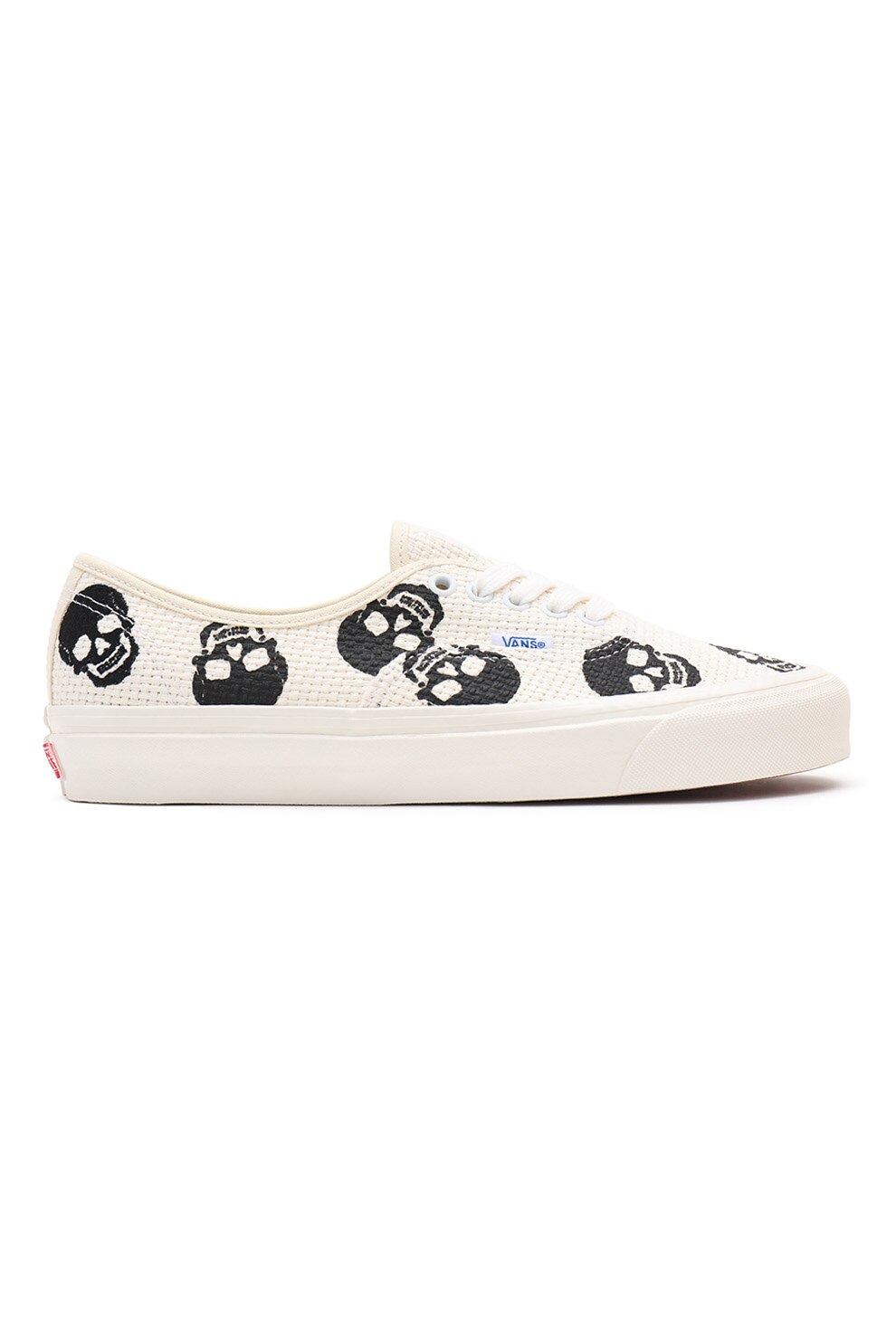 Vans, Tenisi unisex cu imprimeu Authentic, Alb/Negru