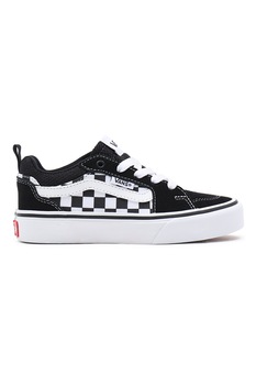 Vans, Tenisi cu insertii de piele intoarsa si piele Filmore, Negru Vans, Tenisi cu insertii de piele intoarsa si piele Filmore, Negru