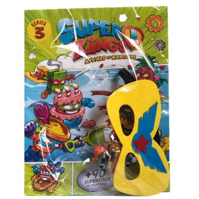 Set de joaca SuperZings - Masca, Super Slider si figurina