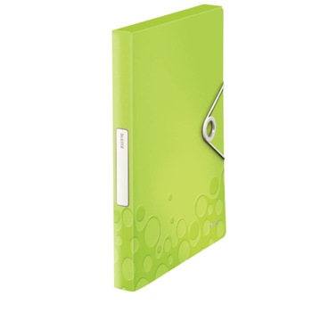 Mapa cu Elastic A4 Jumbo Leitz Wow, Verde Metalizat, Burduf 30 mm Mapa cu Elastic A4 Jumbo Leitz Wow, Verde Metalizat, Burduf 30 mm