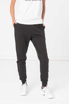 ICHI, Pantaloni sport conici de bumbac organic Kimber, Negru ICHI, Pantaloni sport conici de bumbac organic Kimber, Negru