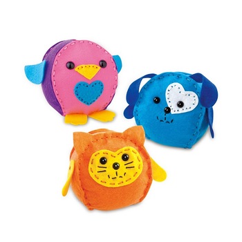 Set creatie perna pentru copii, Dream Kids, 3 piese, Do it yourself, pentru copii, multicolor Set creatie perna pentru copii, Dream Kids, 3 piese, Do it yourself, pentru copii, multicolor