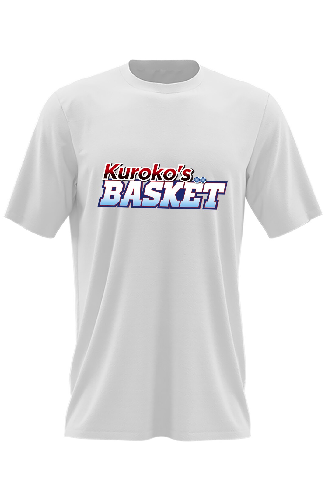 KUROKOです。 Tricou barbati Kuroko no Basket Logo Sigla Joc, alb, marime XL