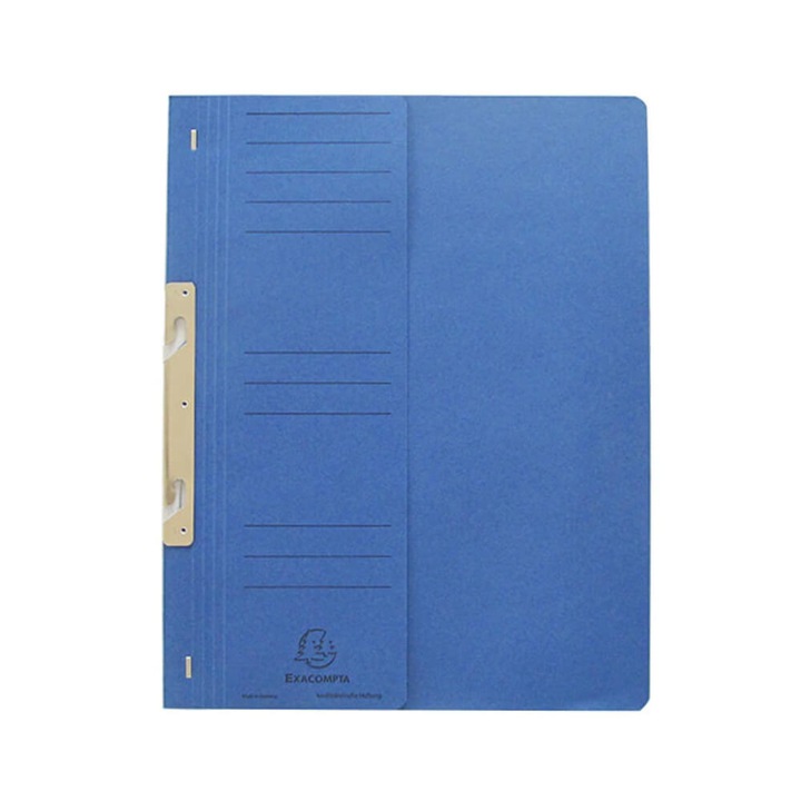 Dosar Carton Incopciat 1/2 Exacompta, Albastru