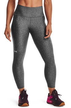 Under Armour, Colanti cu talie inalta pentru antrenament HeatGear® Armour, Gri Under Armour, Colanti cu talie inalta pentru antrenament HeatGear® Armour, Gri