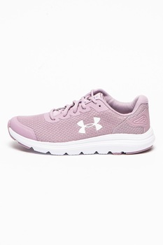 Under Armour, Pantofi cu logo pentru alergare Surge 2, Roz Under Armour, Pantofi cu logo pentru alergare Surge 2, Roz