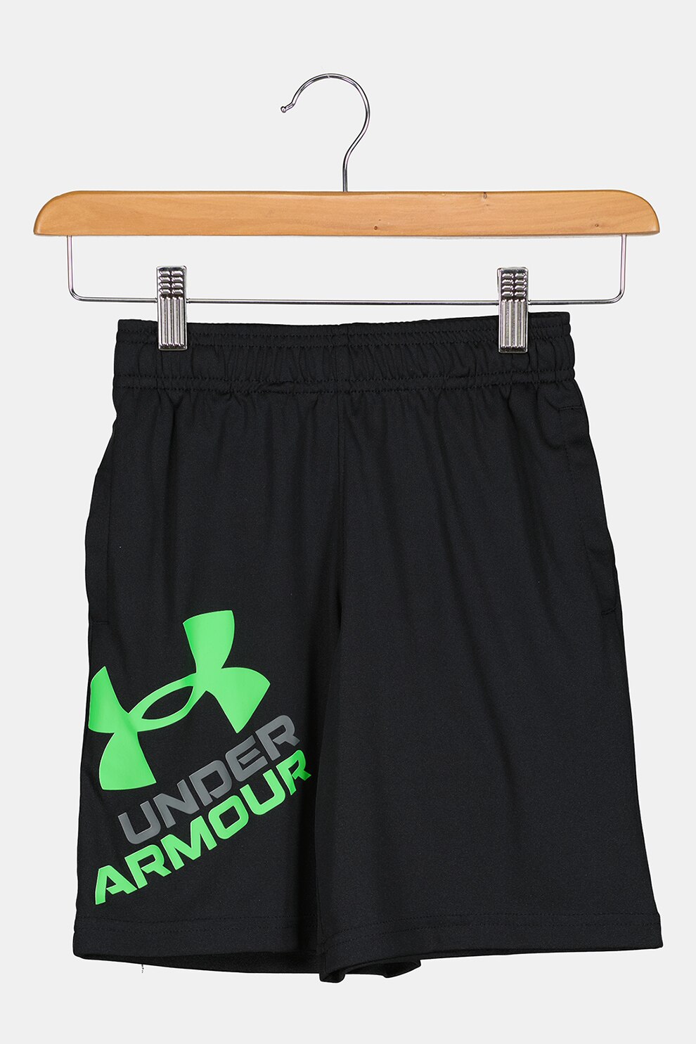 Under Armour, Pantaloni scurti cu logo pentru antrenament Prototype 2.0, Negru