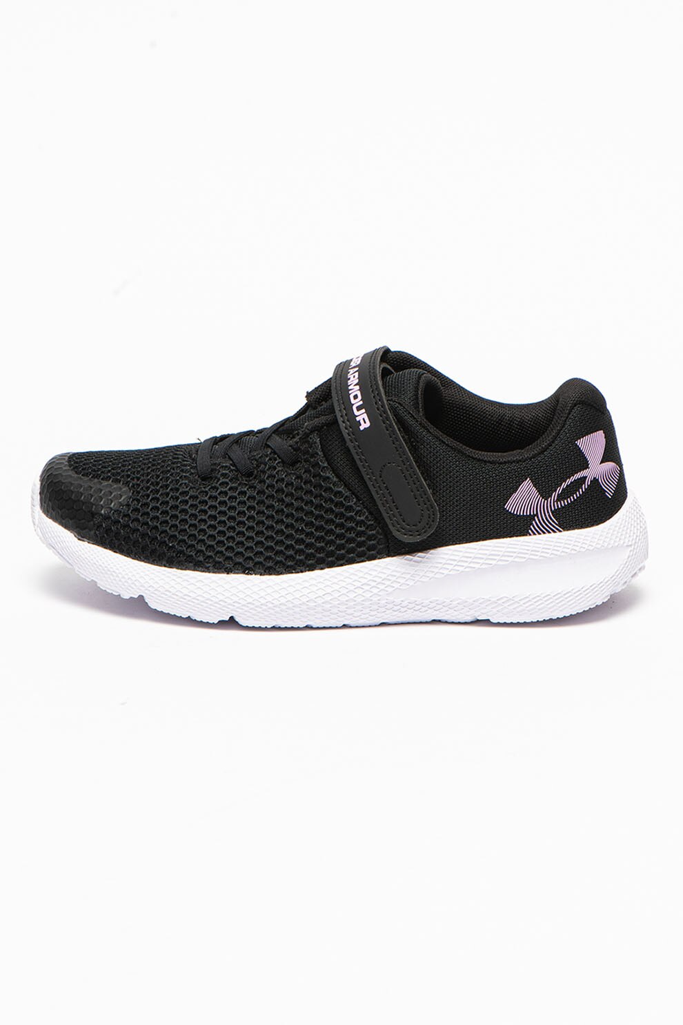 Under Armour, Pantofi cu logo mare, pentru alergare Pursuit 2 AC, Negru
