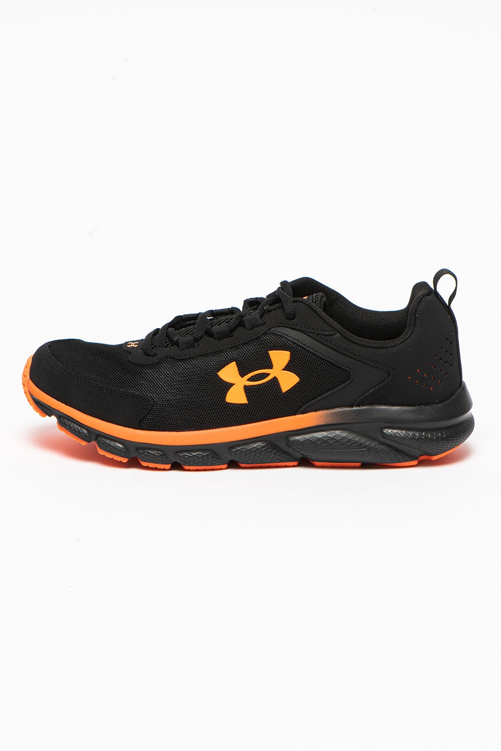 Under Armour, Pantofi pentru alergare Charged Assert 9, Negru/Oranj