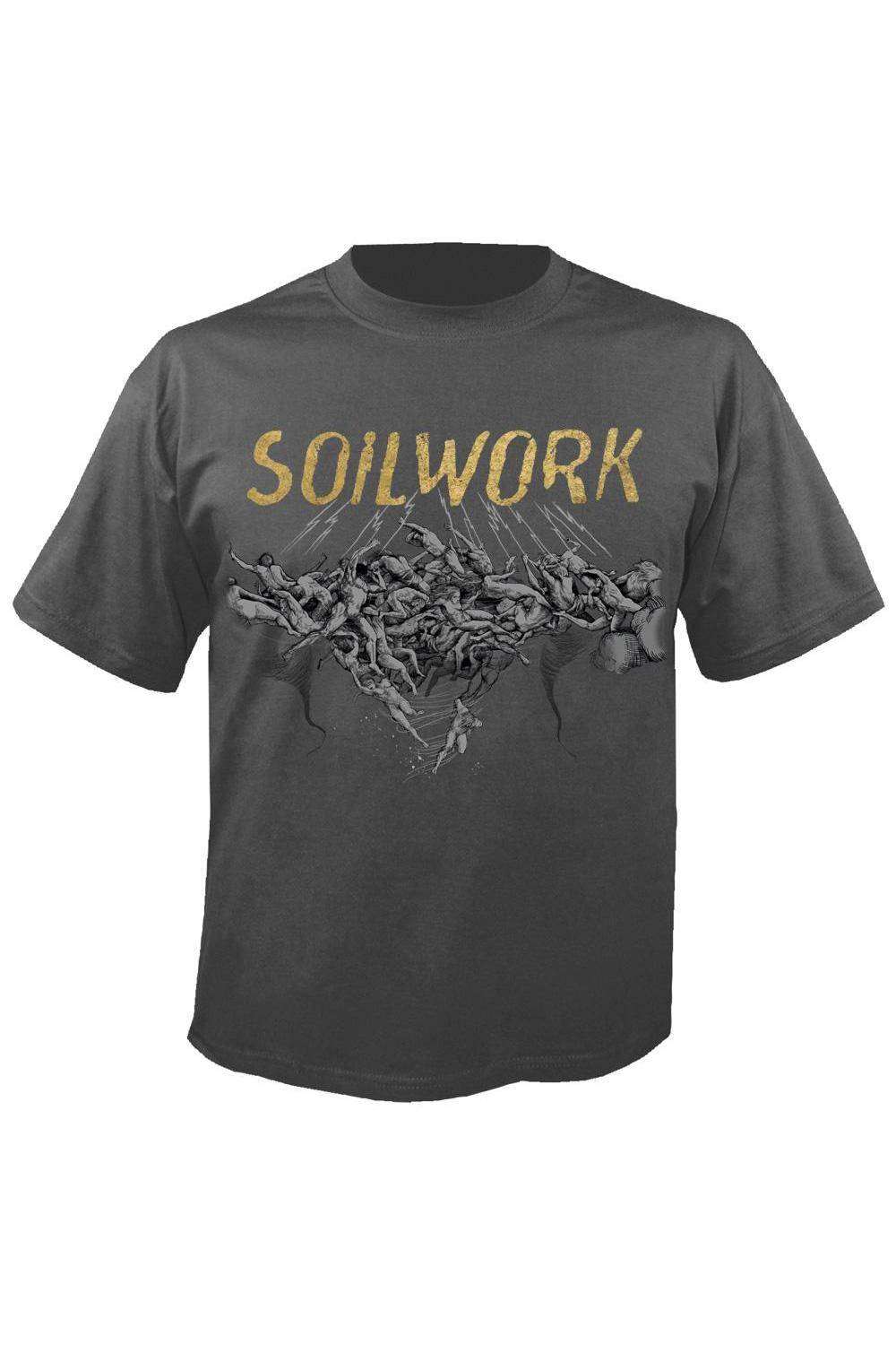 Tricou pentru barbati, Soilwork, The Ride Majestic, Gri, S