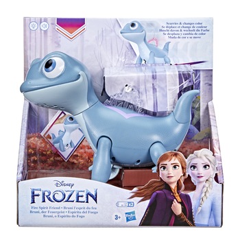 Figurina interactiva Disney Frozen II - Bruni, Fire spirit friend Figurina interactiva Disney Frozen II - Bruni, Fire spirit friend