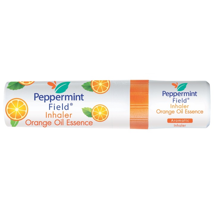 Creion nazal 2 in 1, Aroma-inhalator Peppermint Field Orange Essence, 2 ml
