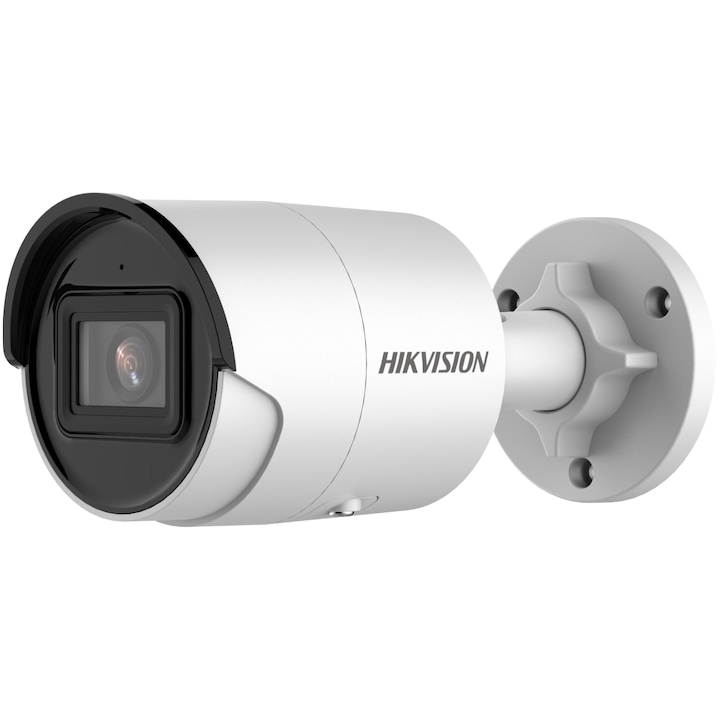 Камера за наблюдение Hikvision DS-2CD2086G2-IU28, 4K AcuSense Fixed Mini Bullet Network Camera, 3840 × 2160, CMOS 1/1.8", 2.8 mm, IR40m