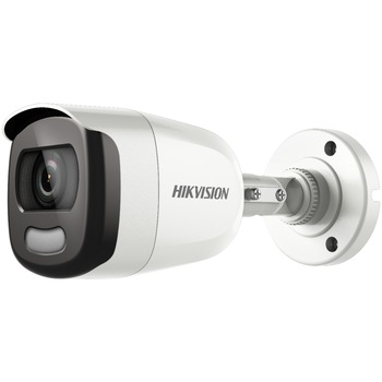Camera de supraveghere Hikvision DS-2CE10DFT-F28, 2 MP ColorVu Fixed Mini Bullet Camera, 1920 × 1080, CMOS, 2.8mm Camera de supraveghere Hikvision DS-2CE10DFT-F28, 2 MP ColorVu Fixed Mini Bullet Camera, 1920 × 1080, CMOS, 2.8mm