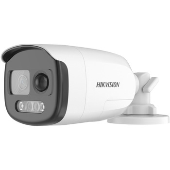 Camera de supraveghere Hikvision DS-2CE12DFT-PIRXOF, 2 MP ColorVu PIR Siren Fixed Bullet Camera, 1920 × 1080, CMOS Camera de supraveghere Hikvision DS-2CE12DFT-PIRXOF, 2 MP ColorVu PIR Siren Fixed Bullet Camera, 1920 × 1080, CMOS
