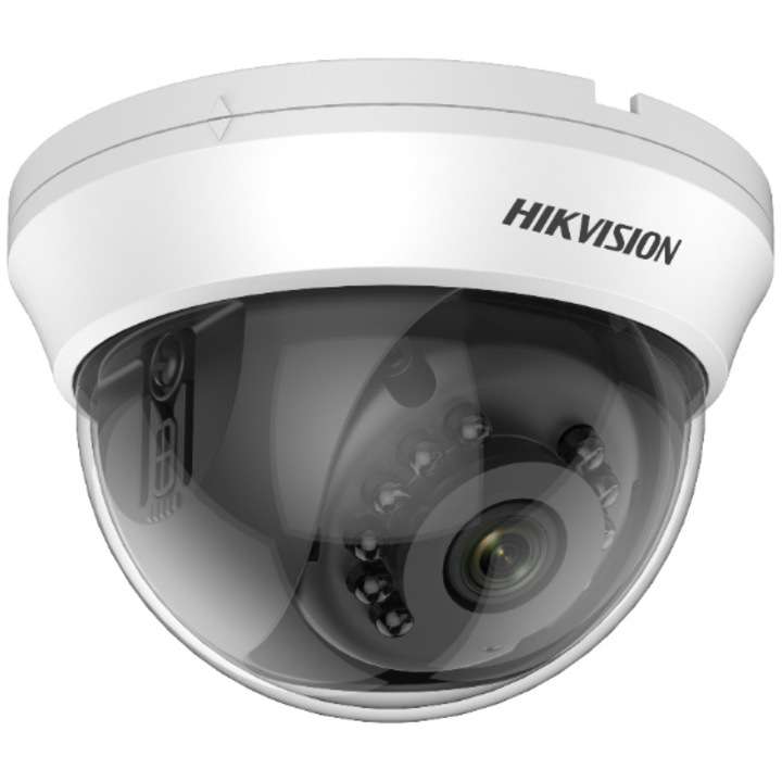 Hikvision DS-2CE56H0T-IRMMF(C) megfigyelő kamera, 5 MP beltéri fix dóm kamera, 2560 × 1944, CMOS, IR20m