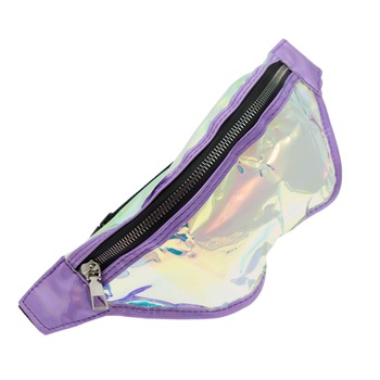 Borseta de brau, pentru dama, Buticcochet, Mov cu reflexe multicolore - BRS338 Borseta de brau, pentru dama, Buticcochet, Mov cu reflexe multicolore - BRS338