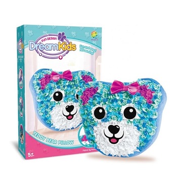 Set creatie perna pentru copii, Dream Kids, Ursulet Set creatie perna pentru copii, Dream Kids, Ursulet