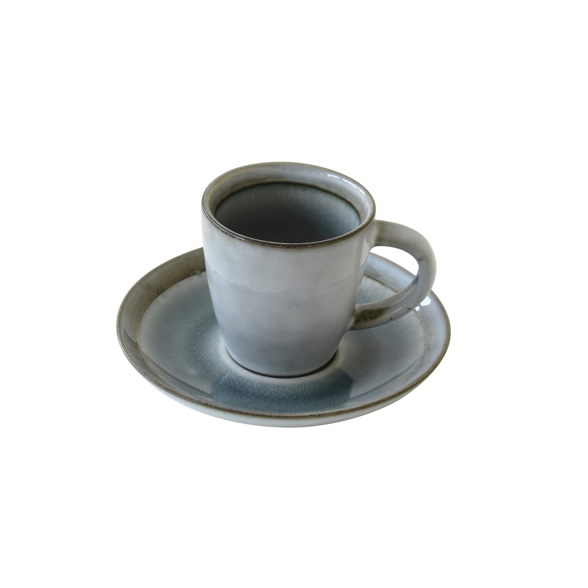 Ceasca espresso 75 ml cu farfurioara 