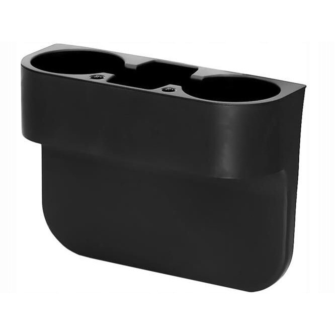 Organizator a pentru masina, Zola®, suport pentru 2 pahare, negru
