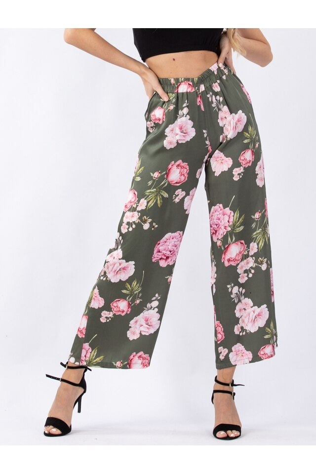 Pantaloni Dama Hollie Kaki, marime universala