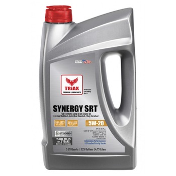 Ulei Motor Full Sintetic Triax Synergy SRT 5W-20 PAO, 4.73 L Ulei Motor Full Sintetic Triax Synergy SRT 5W-20 PAO, 4.73 L