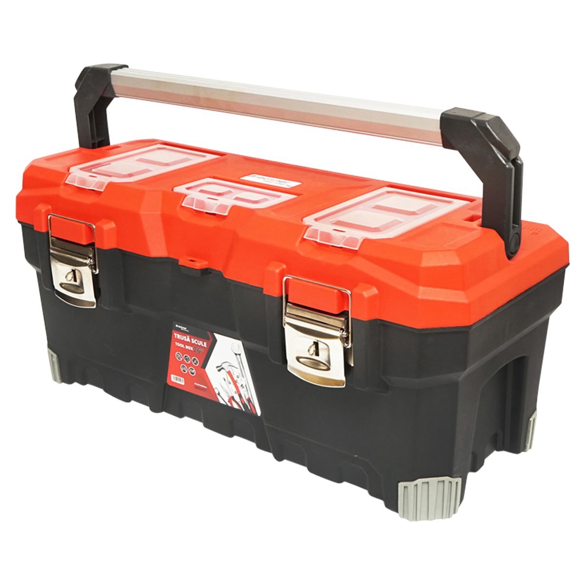 Cutie pentru scule profesionala cu maner aluminiu 676x314x300mm Breckner Germany