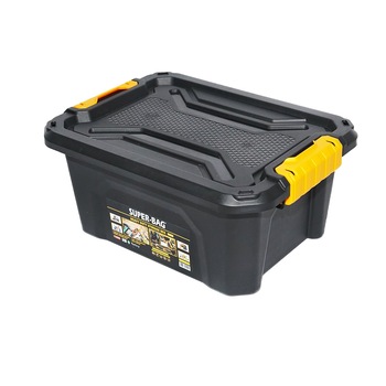 Cutie depozitare cu capac pentru sarcini grele 12L 385x295x175mm Cutie depozitare cu capac pentru sarcini grele 12L 385x295x175mm