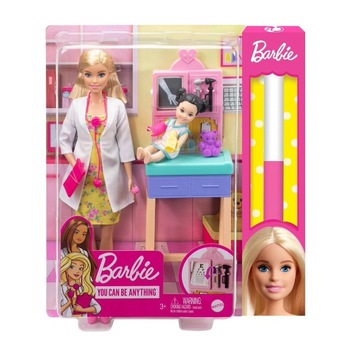 Set Papusa Barbie Medicul Pediatru Set Papusa Barbie Medicul Pediatru