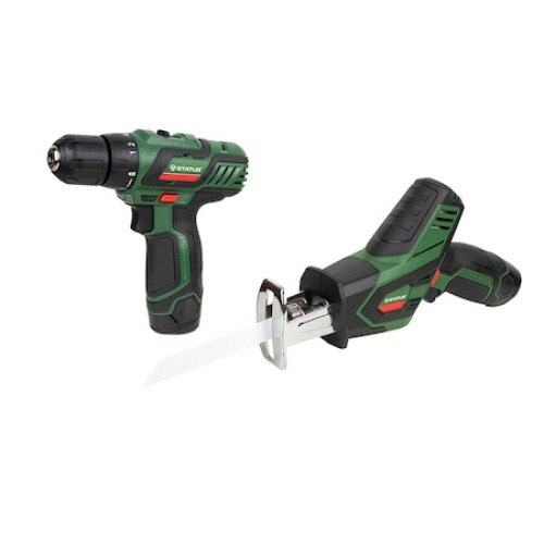 Set autofiletanta cu acumulator & fierastrau tip sabie CT12PRLI, 12 V