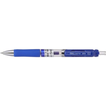 Pix Gel cu Mecanism Deli Mate, 0.5 mm, Albastru Pix Gel cu Mecanism Deli Mate, 0.5 mm, Albastru