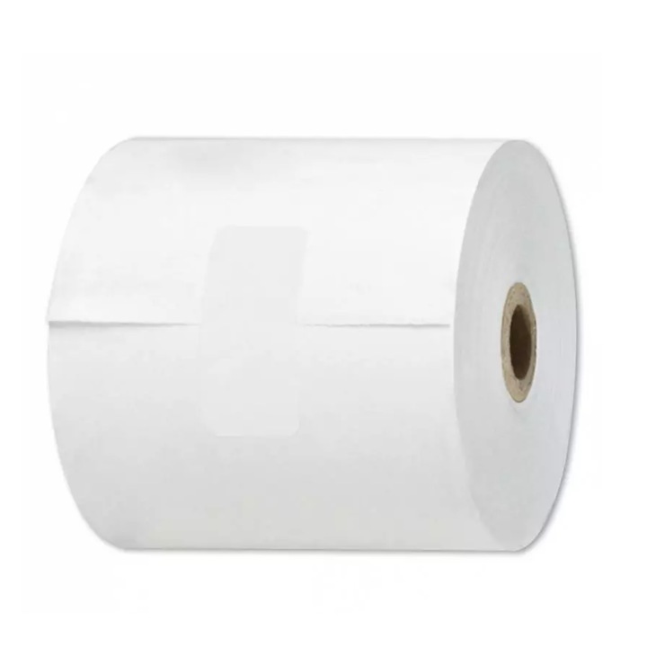 Set 50 x role hartie termica ZINTA 80 mm/30 m, tub 12 mm, BPA free, alb