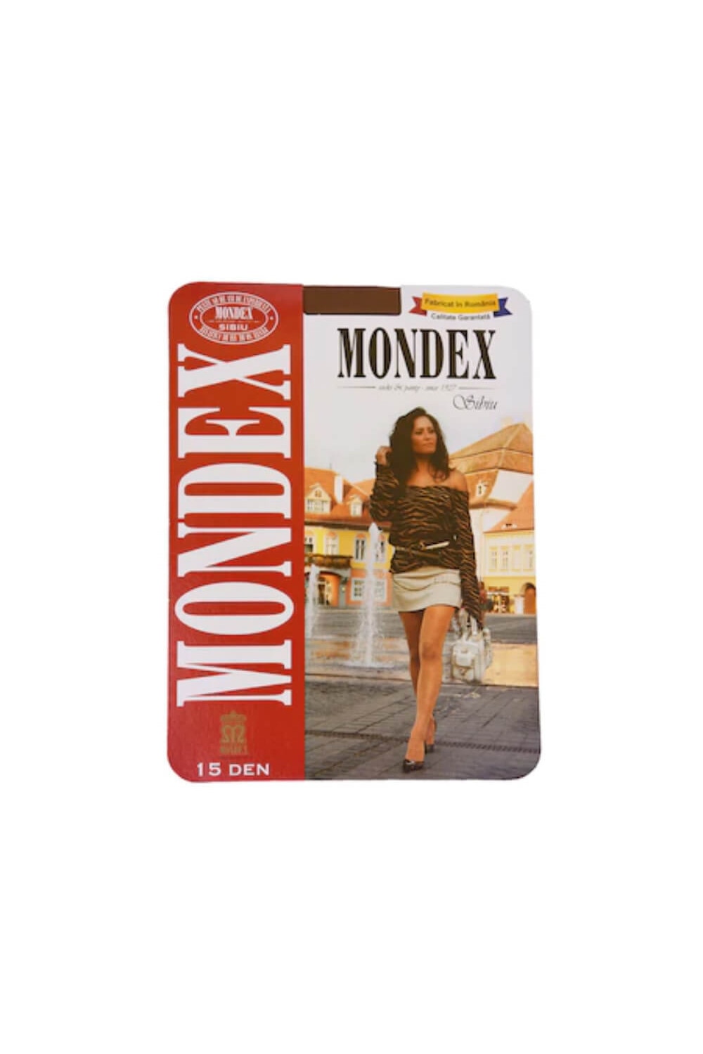 Dress Pantalon Elasticizat Dama, Marimea 6, Culoare Maro, Bej