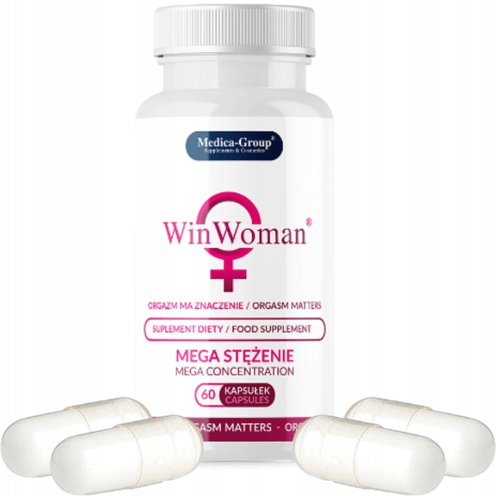 Pastile care sporesc libidoul si orgasmul PlayWoman 60 capsule