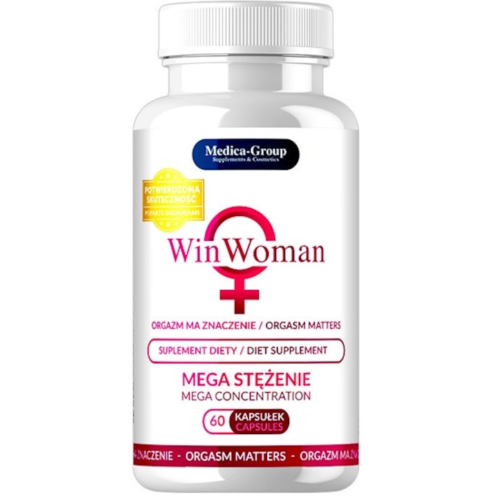 WinWoman 60 kapszula, amelyek növelik a libidót és az orgazmust