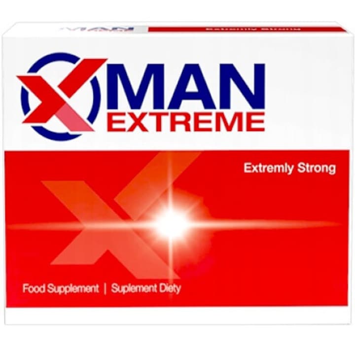 Supliment alimentar, Potenta, Erectie, Stimulare, Cresterea libidoului, Vitalitate, Rezistenta, Man Extreme, 1buc
