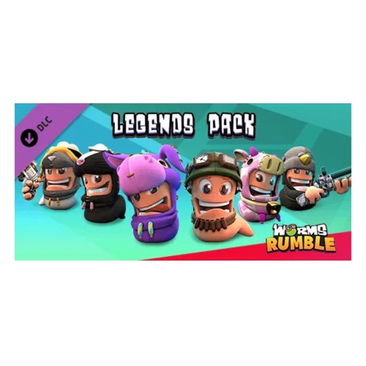Worms Rumble - Legends Pack (PC - Steam elektronikus játék licensz)