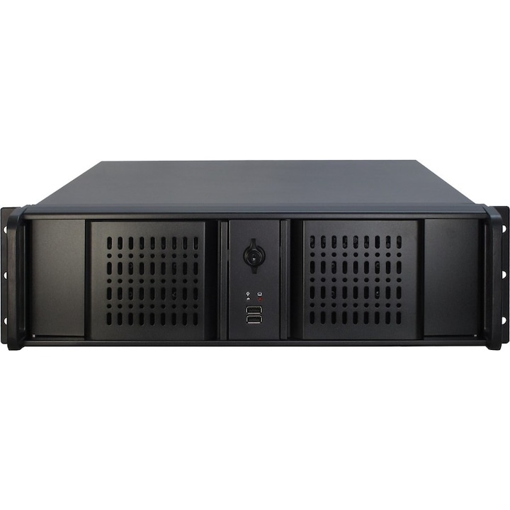 Carcasa server Inter-Tech IPC3U-3098-S, fara sursa
