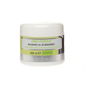 Crema de Corp, Balsam cu Rozmarin si Camfor 500 ml - ARDES COSMETICI Crema de Corp, Balsam cu Rozmarin si Camfor 500 ml - ARDES COSMETICI
