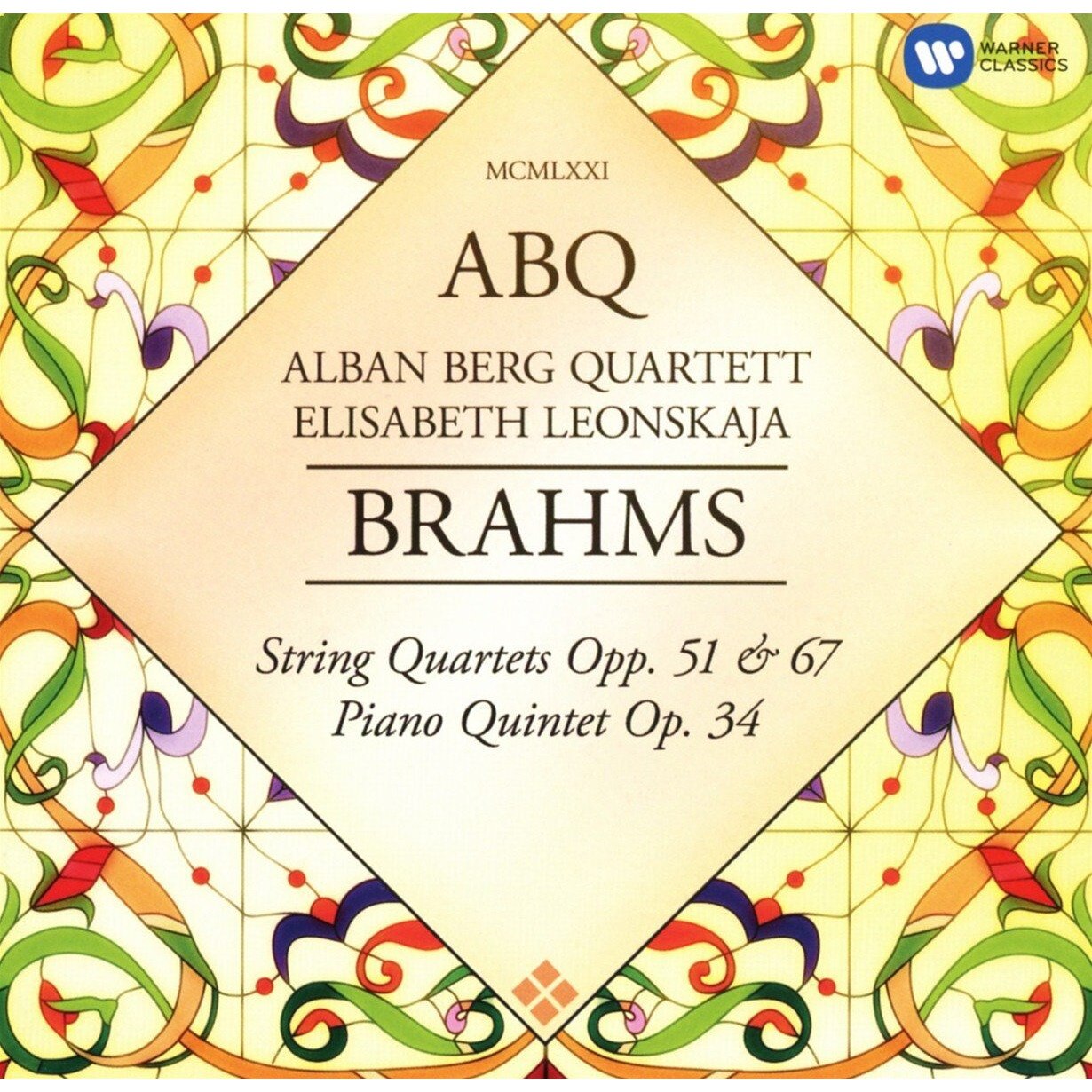 Johannes BrahmsAlban Berg QuartettElisabeth Leonskaja - Brahms: String Quartets Op. 51 & 67, Piano Quintet Op. 34 - CD