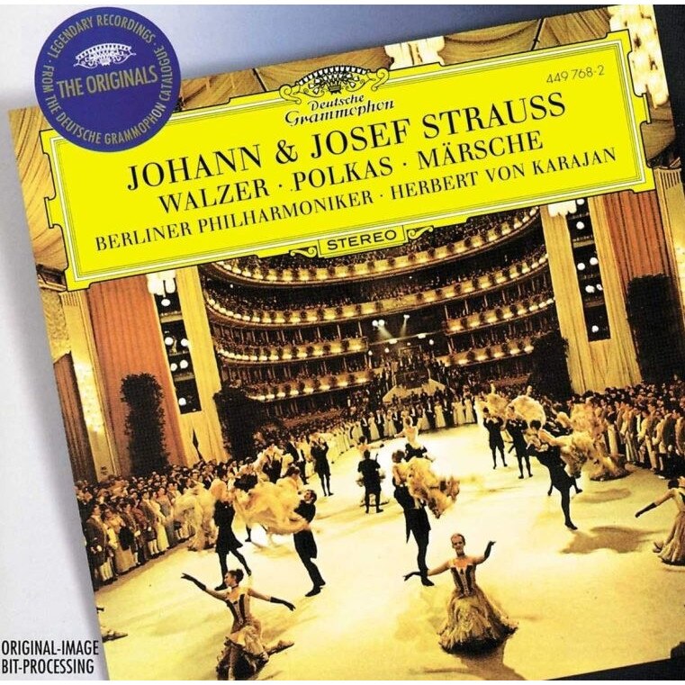 Berliner Philharmoniker, Herbert Von Karajan - Strauss, J.ii & Josef: Walzer; Polkas; Märsche (CD)