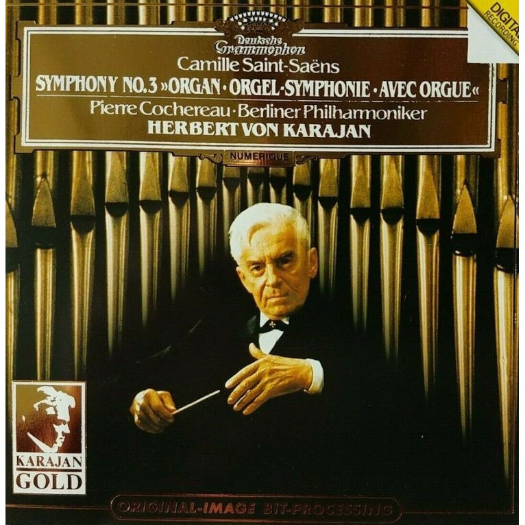 Pierre Cochereau, Berliner Philharmoniker, Herbert Von Karajan - Saint-saëns: Symphony No.3 (CD)